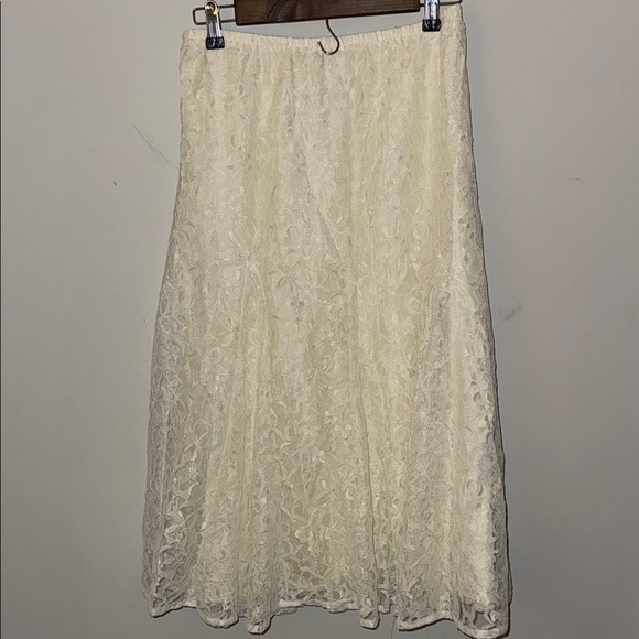 Vintage Lace Skirt - Picture 3 of 4